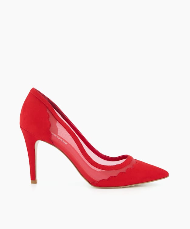 Red heels hot sale dune