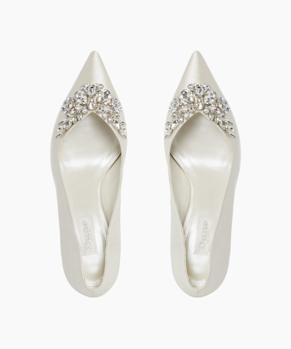 Buy > dune flat wedding shoes > in stock