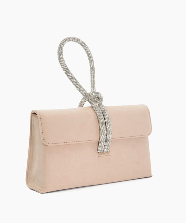 Dune blush 2025 clutch bag