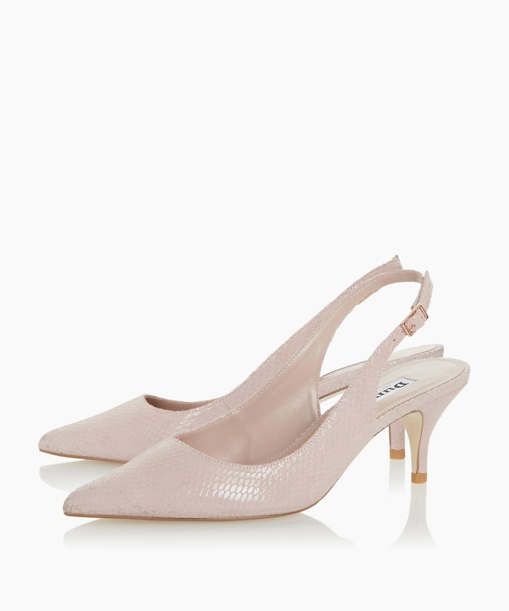 blush slingbacks