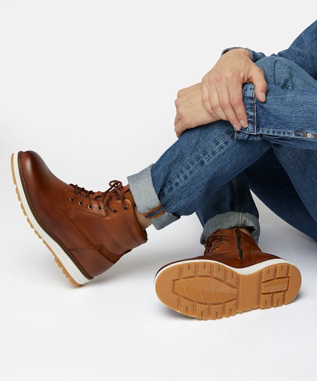 mens suede boots uk