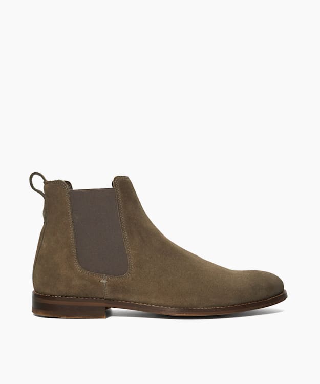 Mens tan suede chelsea boots clearance uk