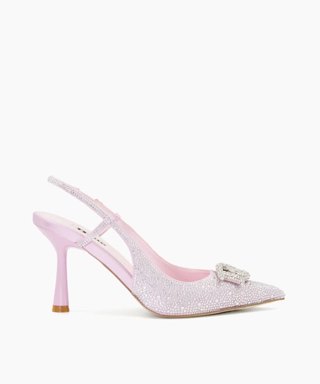 Pastel pink deals court shoes