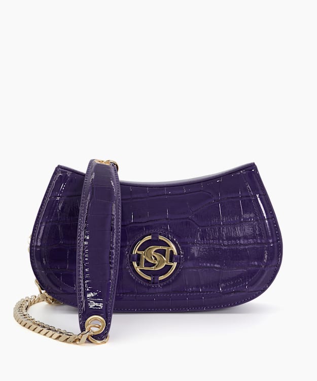 Purple handbags on cheap sale