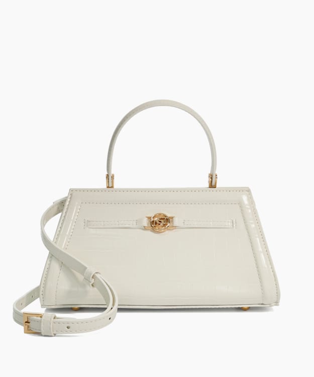 Small white online handbags