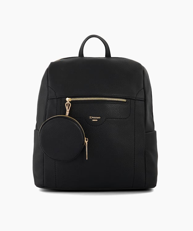 Dune black rucksack on sale