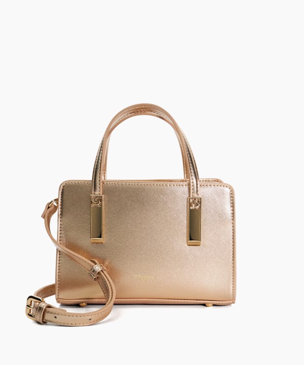 Rose gold hot sale satchel bag