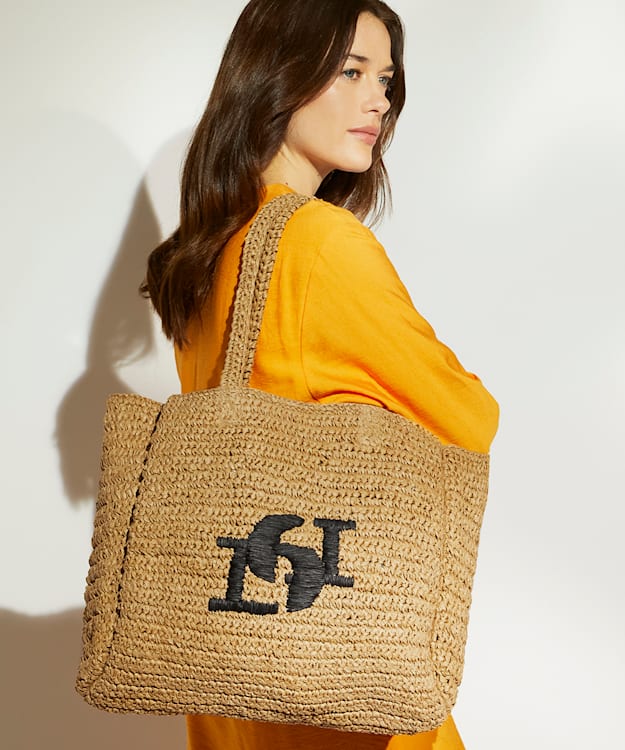 Dune straw online bag