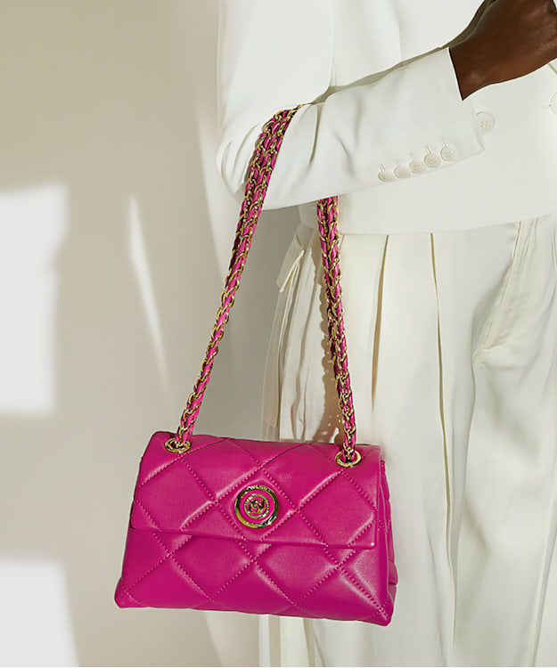 dune london pink bag