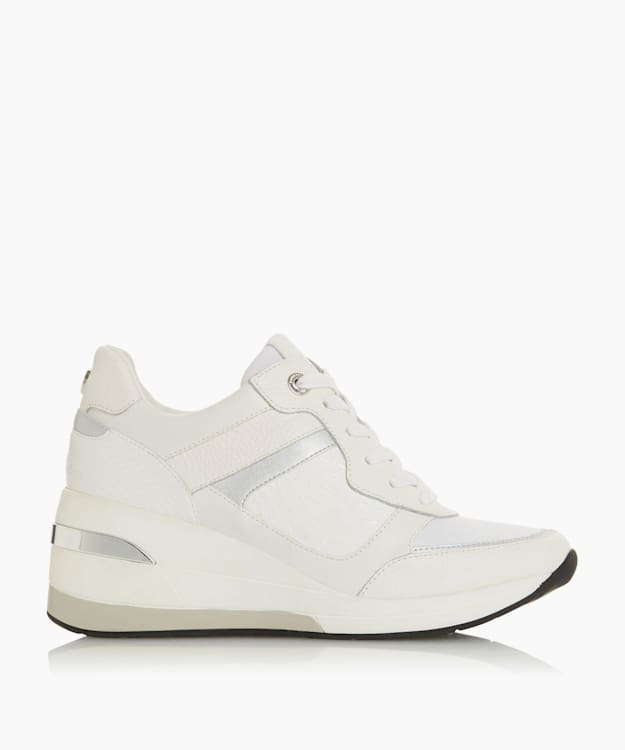 dune white trainers