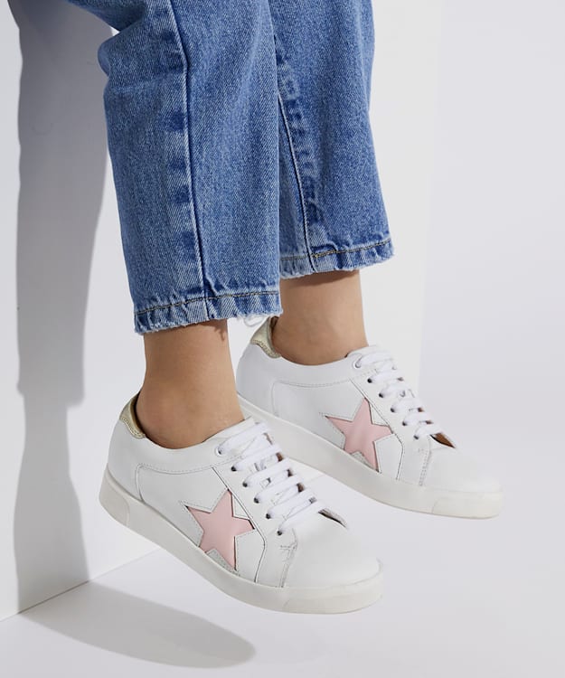 Dune edris lace store up star trainers