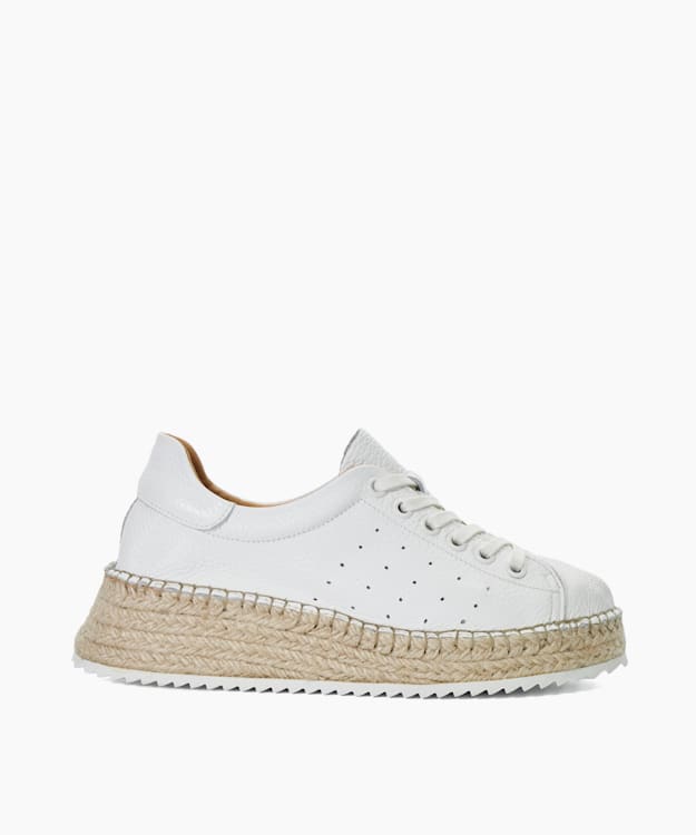 Adella Sneakers White Dune Leather