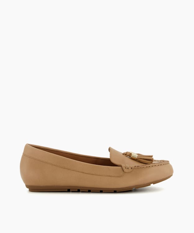 Dune tan clearance ballet pumps