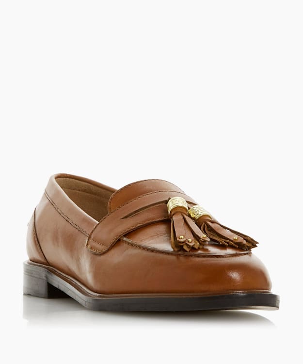 Dune tan loafers Outlet