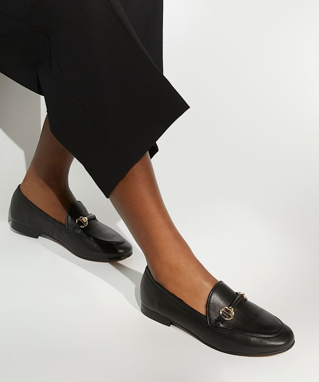 Dune deals guilt loafers