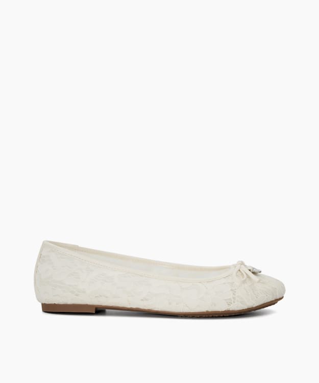 Dune wedding hot sale shoes flat