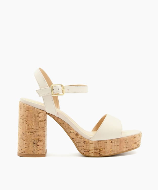 Nude cork outlet heels