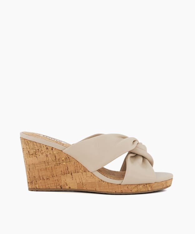 Dune wedges sale on sale