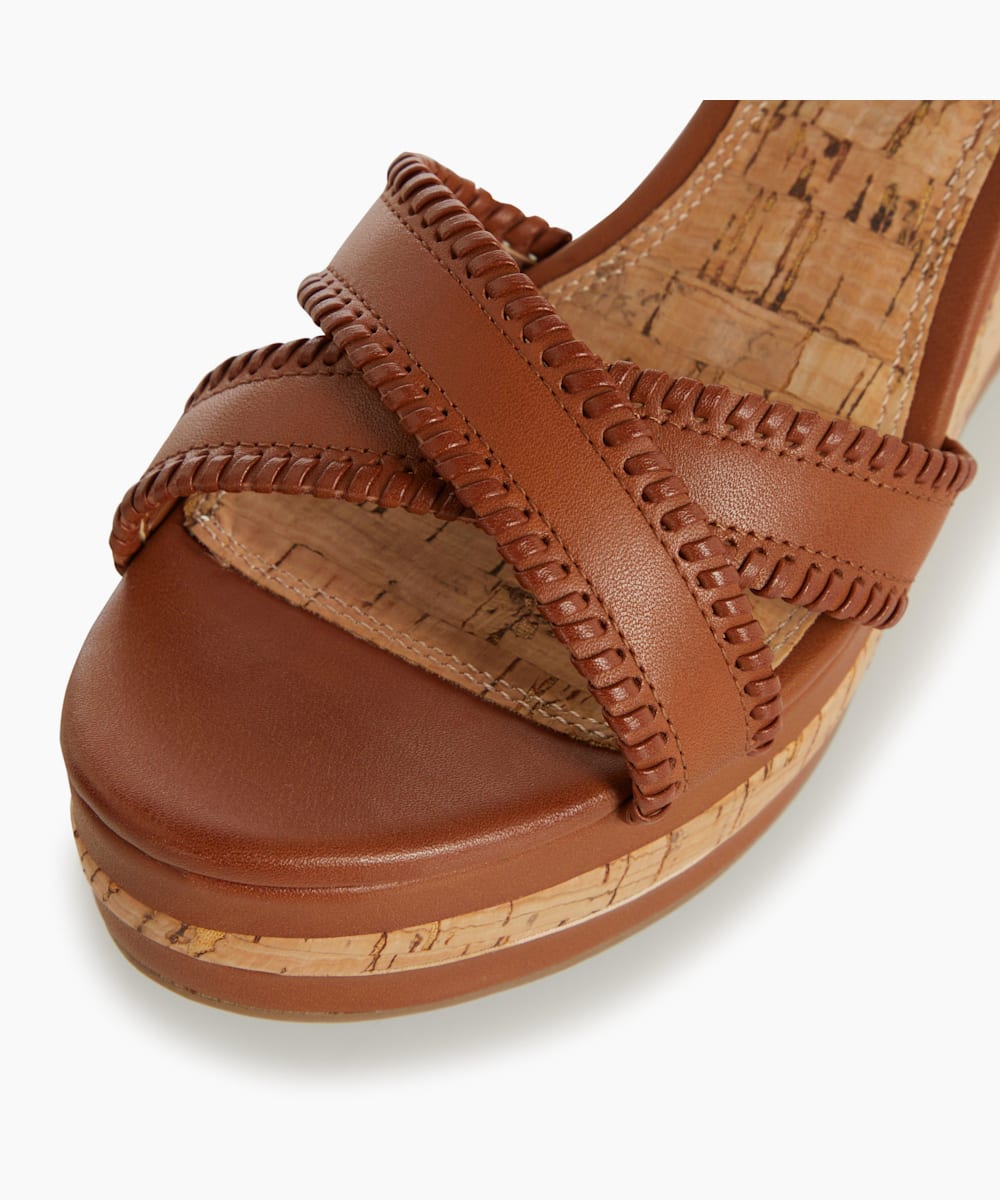 dune sandals tan