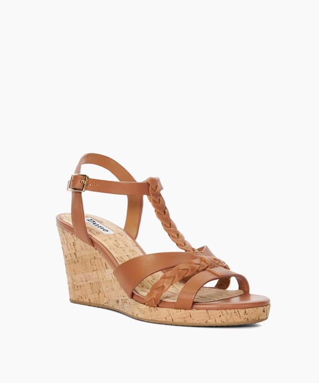 Brown wedges clearance uk