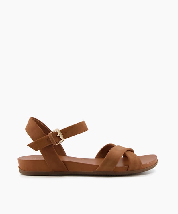 Ladies tan sandals discount uk