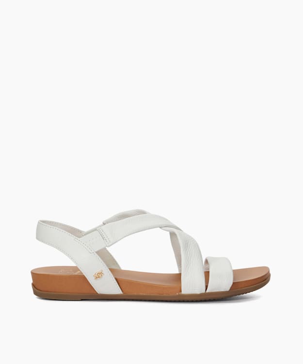 Ladies white sandals uk online