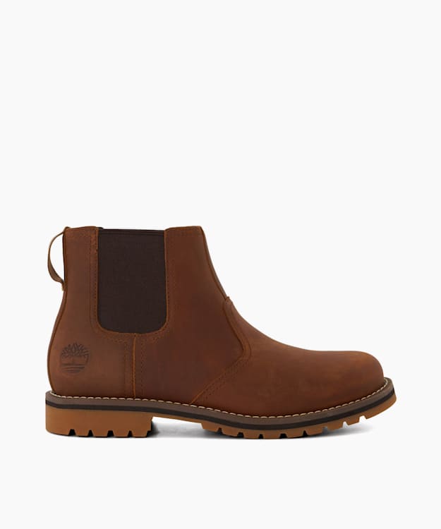 Larchmont Ii Ch Tan, Lace Up Leather Chukka Boots | Dune London