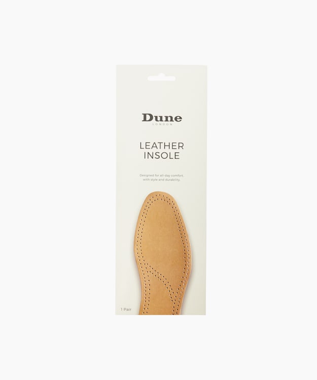 Leather Insoles - Tan