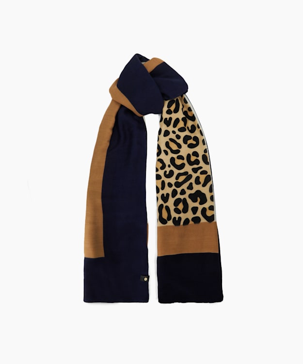 Leopard - Marineblau