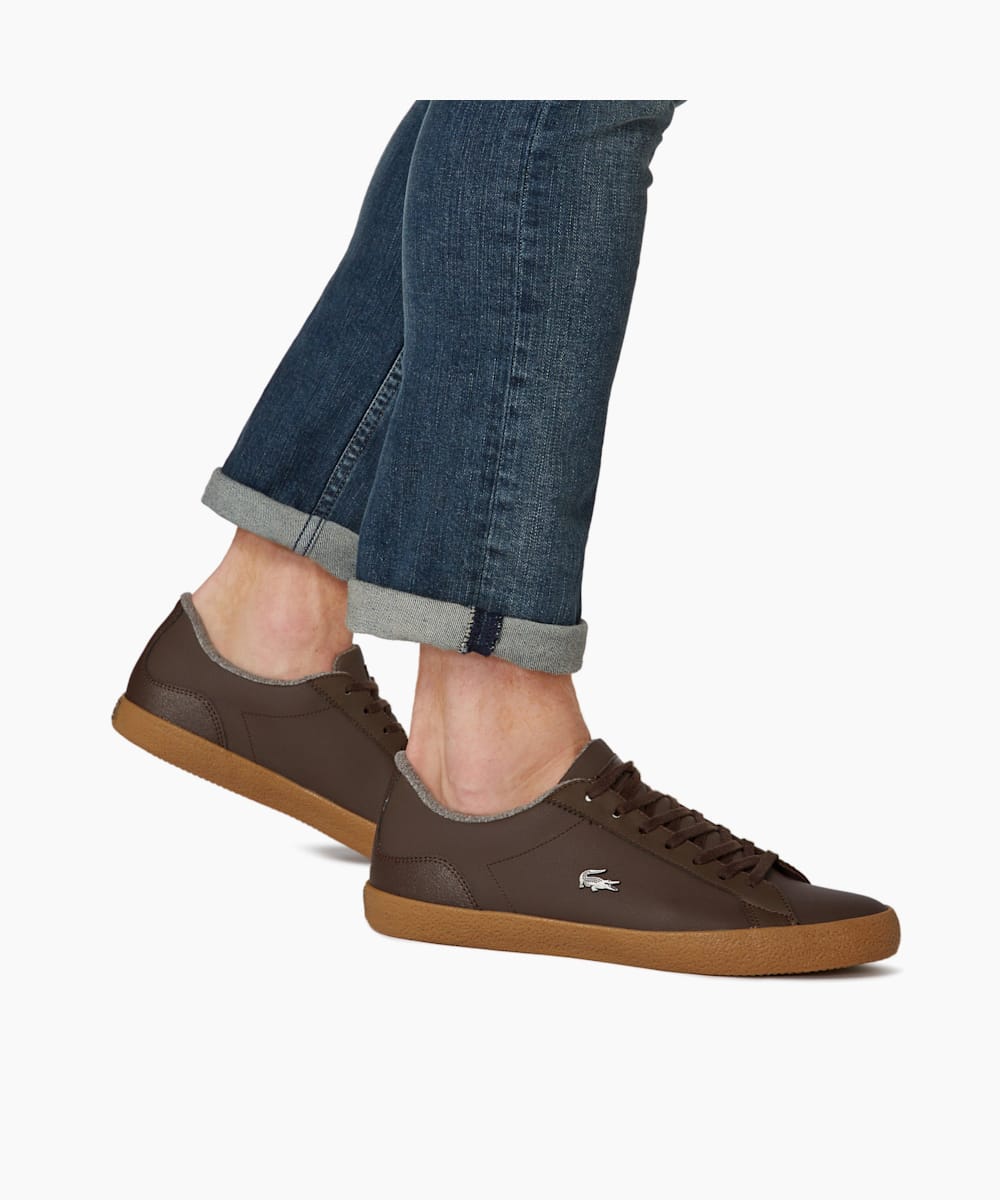 lacoste lerond brown