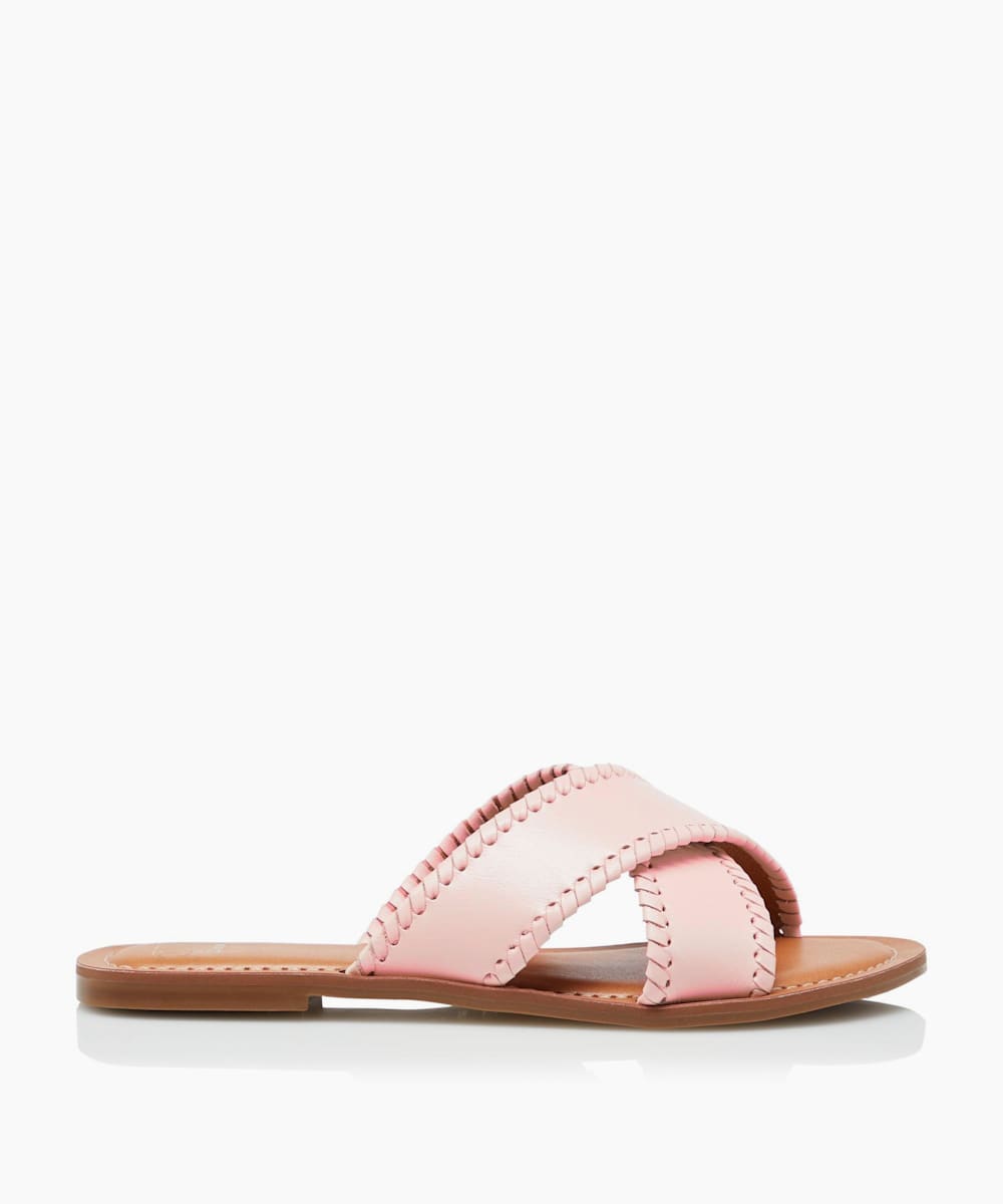 Dune store pink sandals