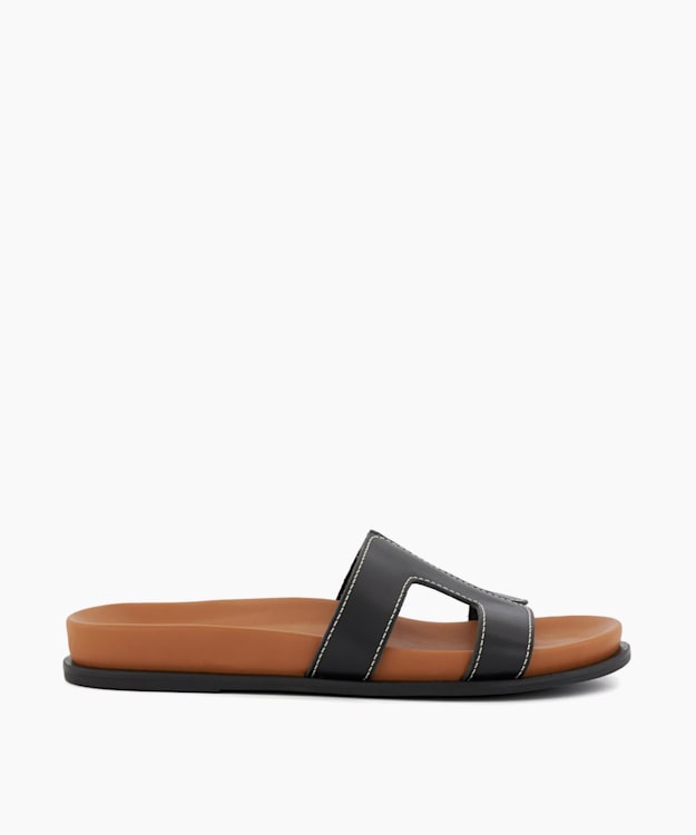 Women s Flat Sandals Flatform Flip Flops Sliders Dune London