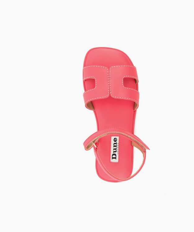 Dune best sale pink sandals