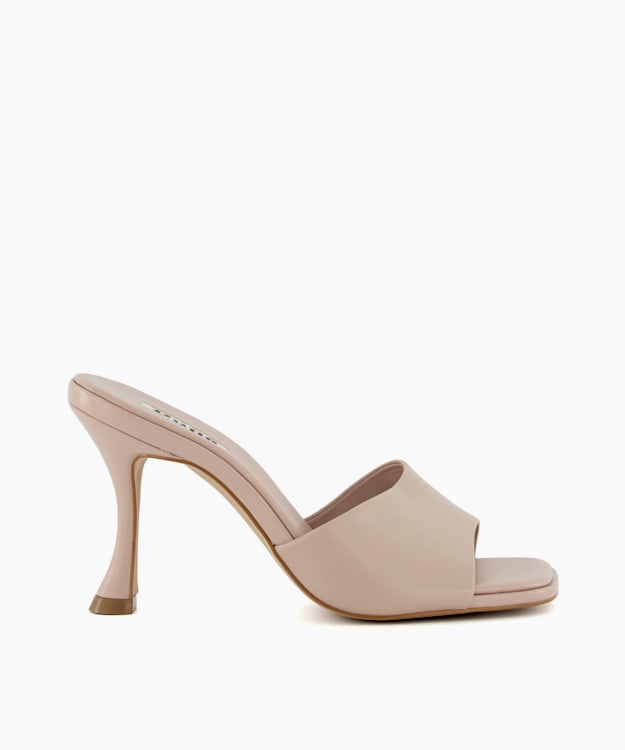 Dune tan sale mules