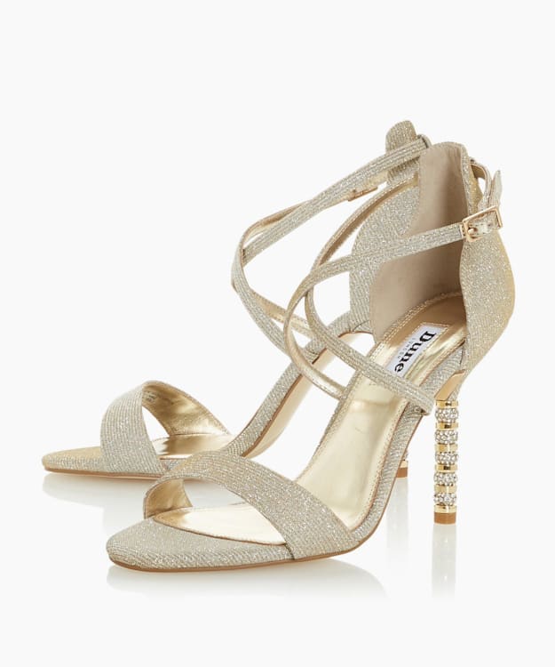 gold dune heels