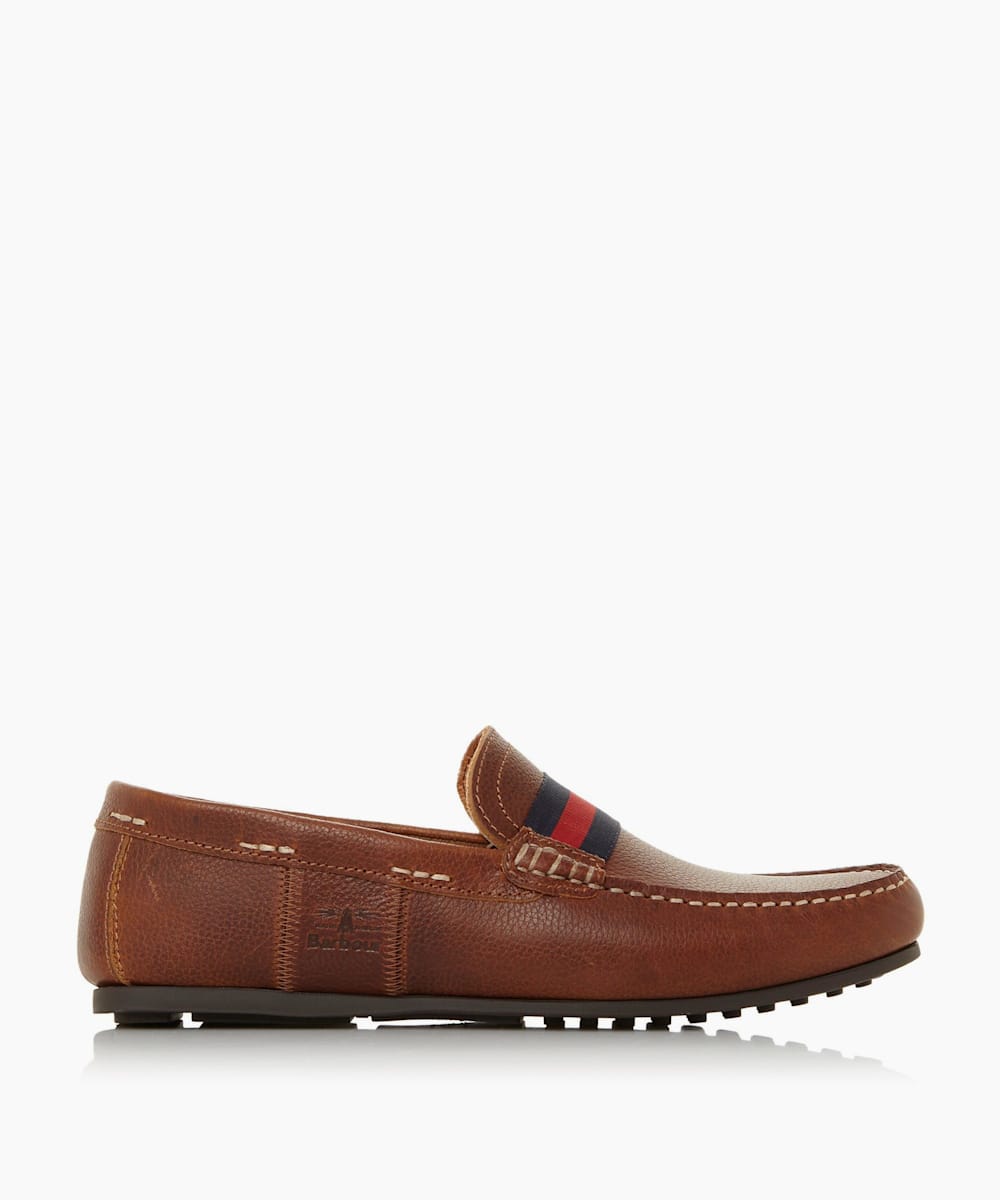 barbour mansell loafers brown