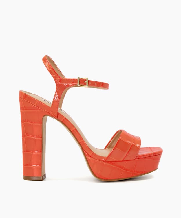 Orange platforms on sale