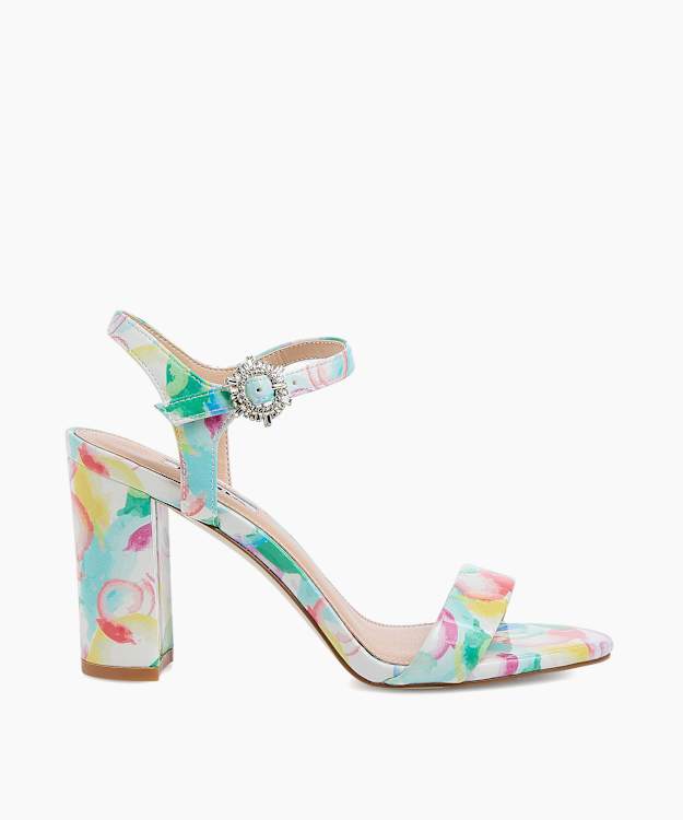 Dune multi best sale coloured sandals