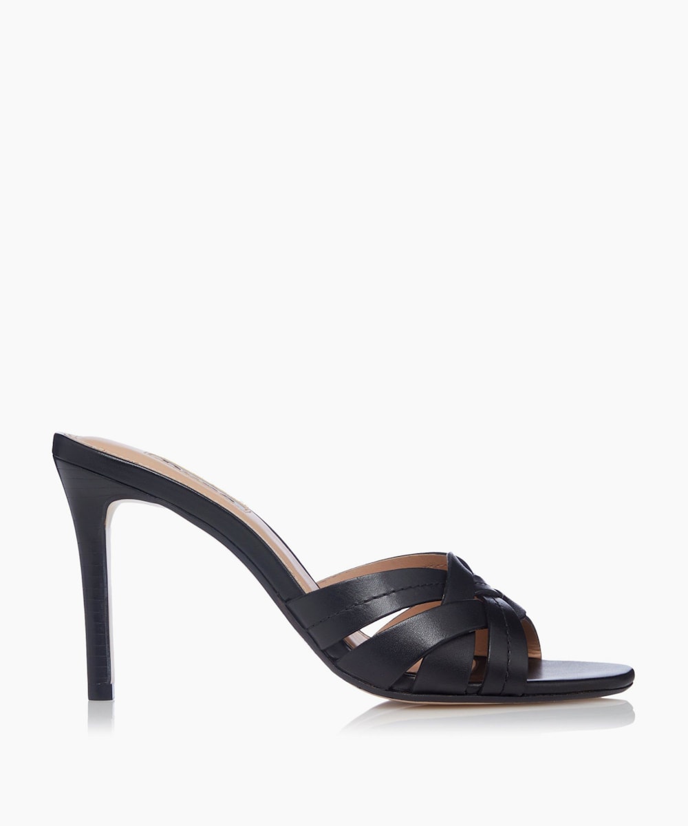 dune leather mules