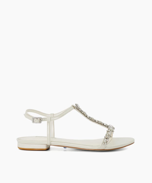 Dune london flat online sandals