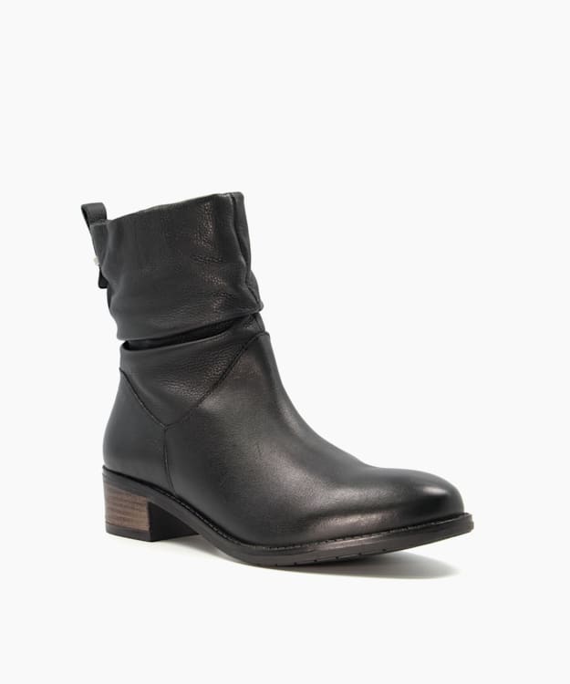 Dune pagers ruched ankle boots sales