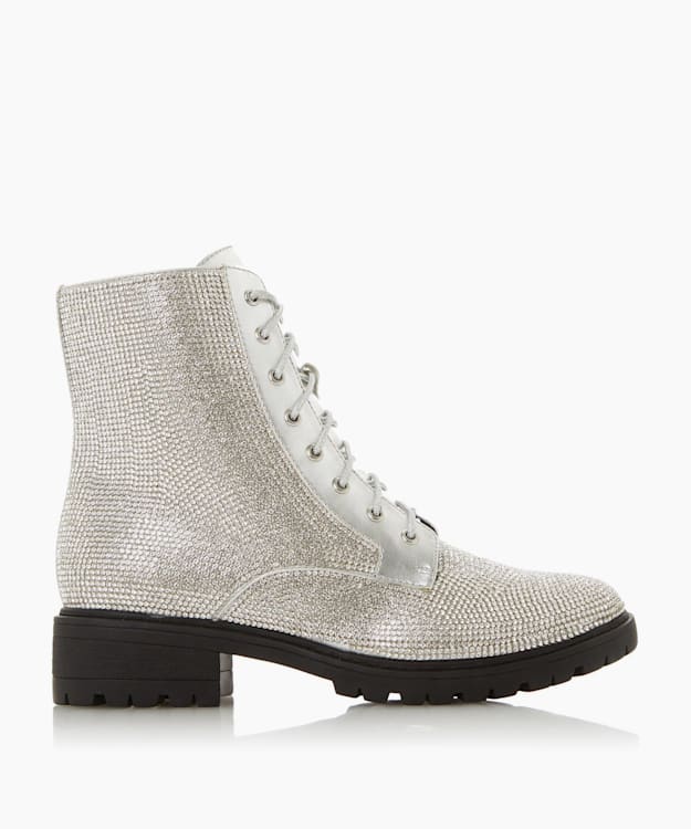 dune metallic boots