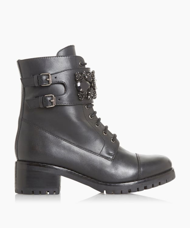 jewelled biker boots