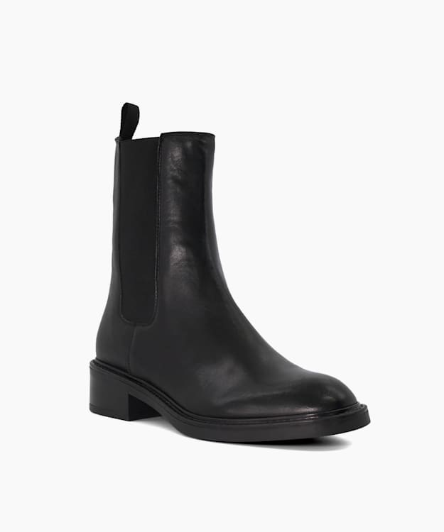 dune ladies black boots