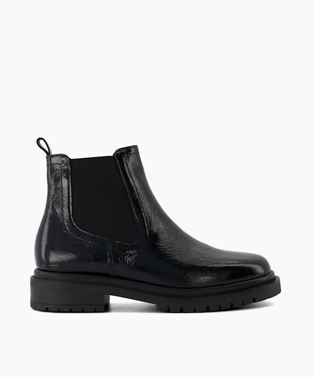 Dune black chelsea boots womens hotsell