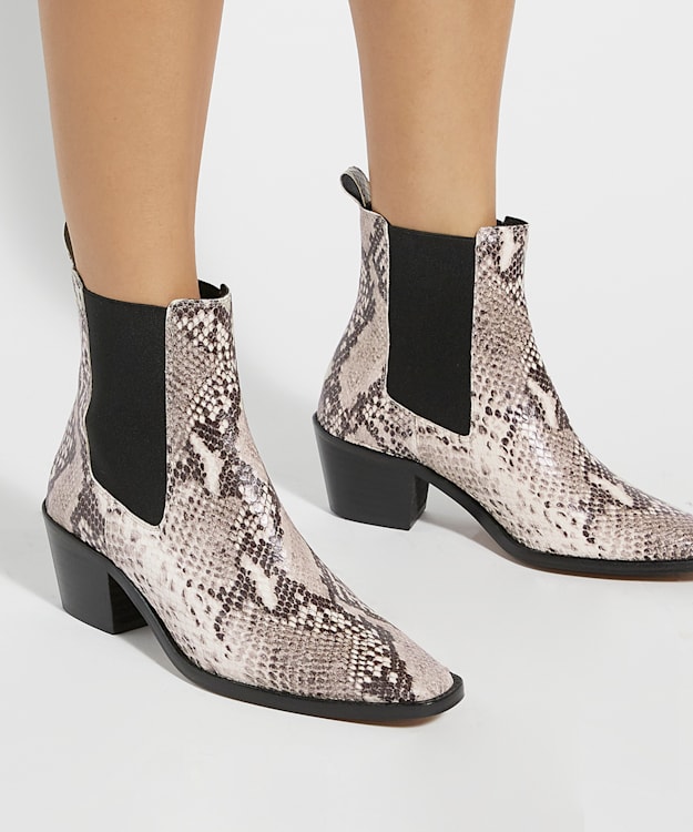 Vagabond hotsell snakeskin boots