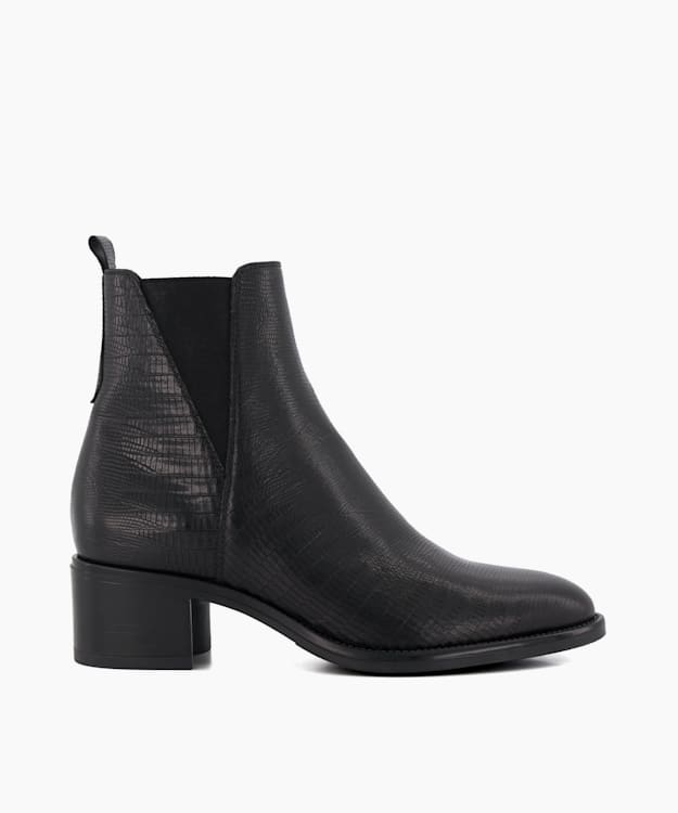 Black ankle store boots womens leather