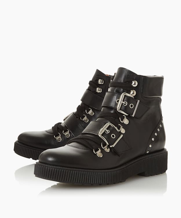 bertie black boots