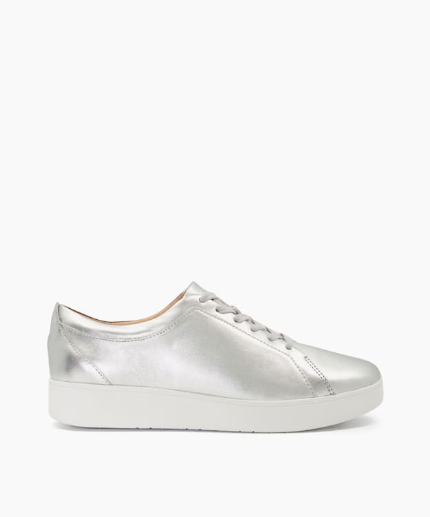 Rally Sneaker Silver by Fit Flop at Walking On A Cloud