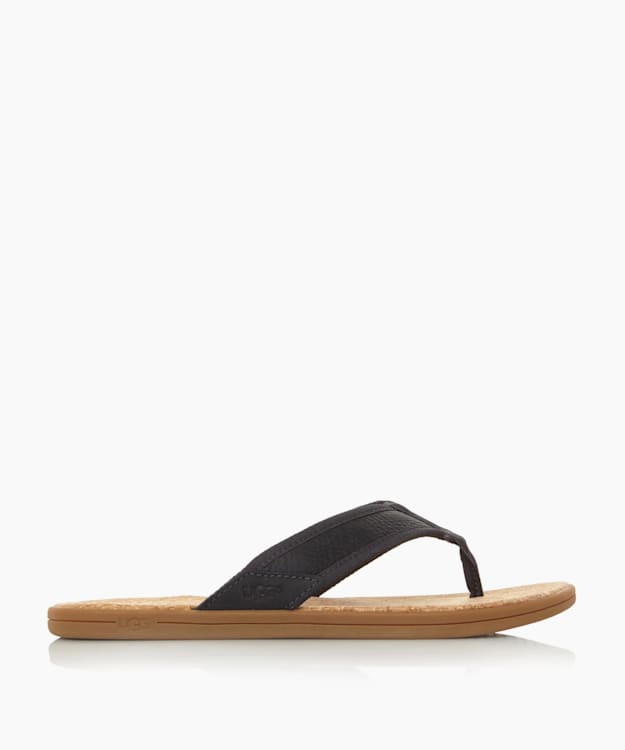 Mens ugg flip flops on sale sale